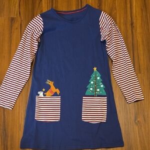 NWOT Christmas Dress 8Y